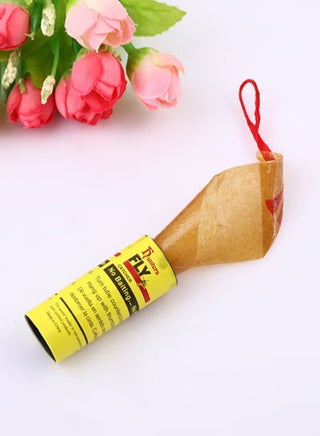 16 Pack Pesticide Free Fly Paper, Sticky Fly Catchers Set for Outdoors and Indoors or Greenhouse Use, Sticky Traps Plant Trap for Fruit Fly Traps for Mosquito and Bug Pest Insect Catcher Killer - view 4