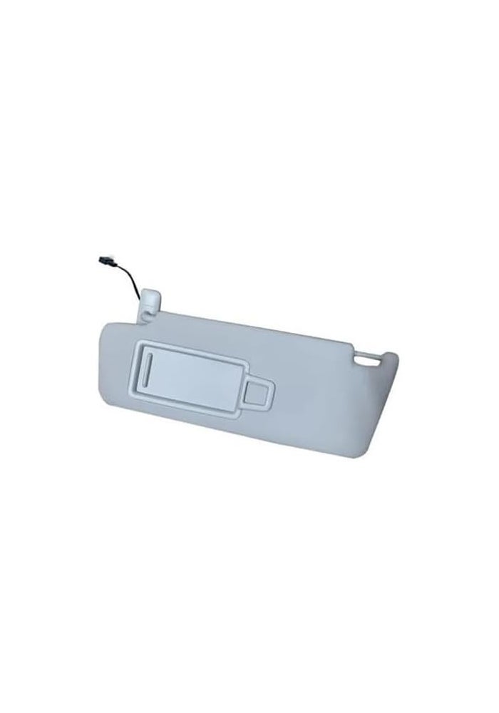 QASULER Side Sun Visor with Makeup Mirror - Image 1