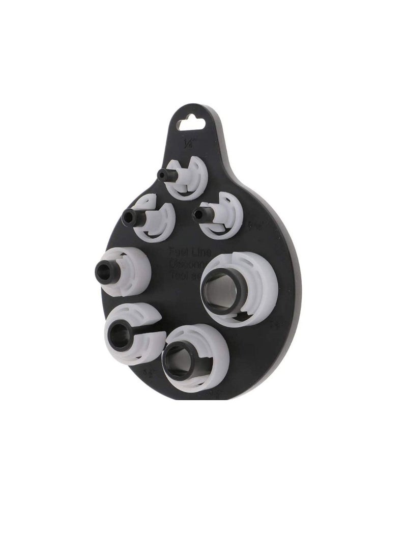 JE JE Tech AC & Fuel Line Disconnect Tool Set - Air Conditioner & Fuel Line Quick Disconnect Tool Kit - Transmission Oil and AC Spring Pipe Line Coupling Kit - 1/4" to 7/8" Inch  - Image 1