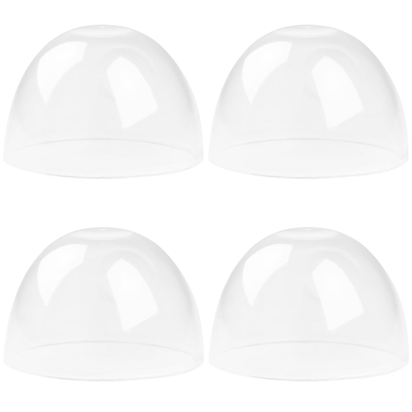 CHUBBIEE Baby Bottle Replacement Caps for Philips Avent Natural Bottles Compatible Bottle Lid for Avent Natural Plastic and Glass Bottles Soft and Safe PP 4 Count