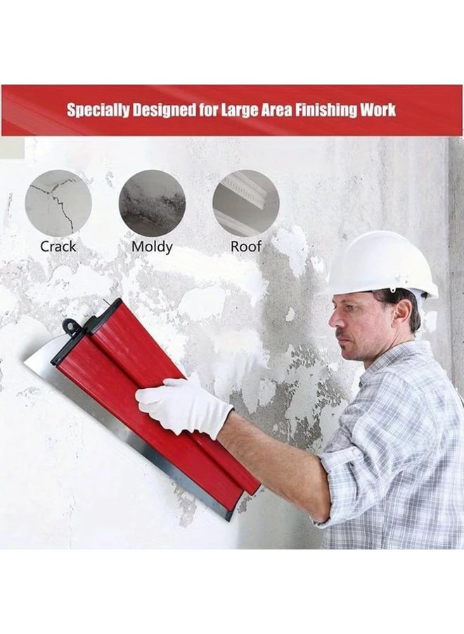 Stainless Steel Putty Scraper Flexible Drywall Spatula 9 84 15 75inch 2pcs Ergonomic - Image 5