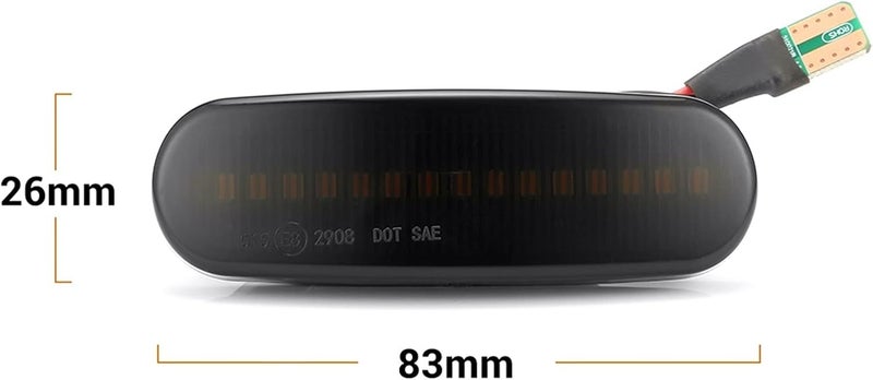 QASULER Dynamic Turn Signal Lights for Cars - Image 2