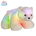 BSTAOFY Light up Polar Bear Stuffed Animal LED Night Light Soft Plush Toy Glow Gift for Kids on Christmas Birthday 11 White - Image 4