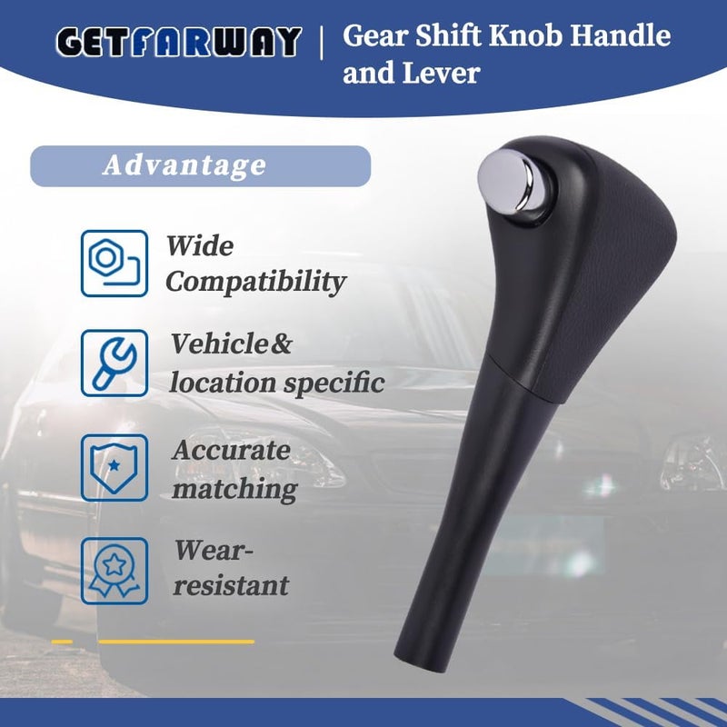 Getfarway 54130-SDA-A84ZB Gear Shift Knob Handle and Lever Compatible with Honda Accord 2003-2005 - Image 4