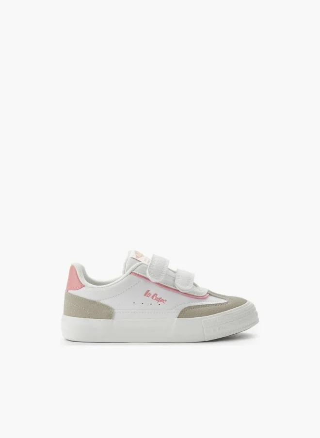 لي كوبر Girls Hook & Loop Sneakers