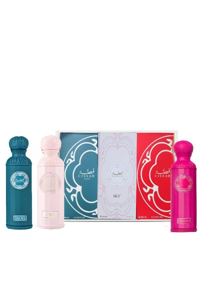 قصة مجموعة سبيشل قصة للعطور - 3 × 200مل - Image 1