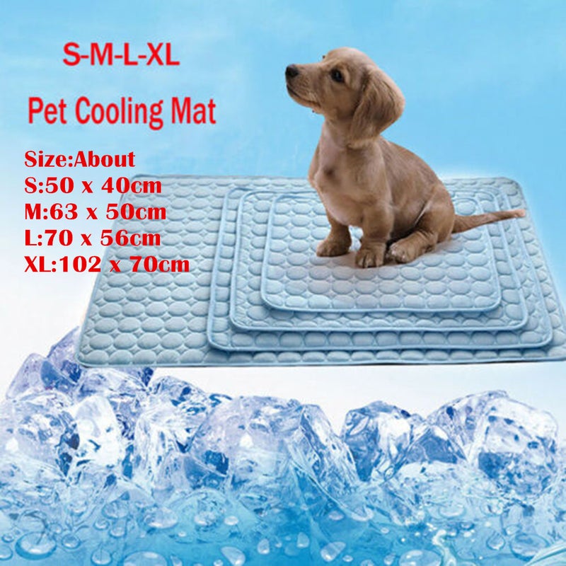 Pet Cooling Blanket Breathable Dogs Cats Sleeping Mat ( 40cm) - Image 2