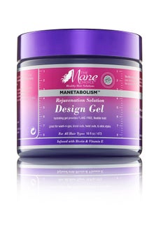 THE MANE CHOICE The Mane Choice Manetabolism Rejuvenation Solution Design Hair Gel, Twist & Braid Gel with Lasting Flexible Hold for Hair Shine & Strength, Helps Reduce Frizz & Breakage, Flake-Free, 16 Oz  - Image 1