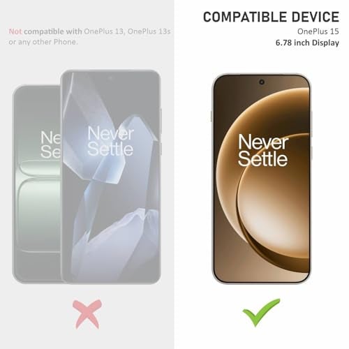 SupCares Tempered Glass for OnePlus 15 (6.78 Inch) With Installation Kit | Military-Grade Gorilla Screen Protector | Edge to Edge Coverage | Black - Image 2