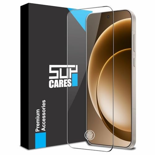 SupCares Tempered Glass for OnePlus 15 (6.78 Inch) With Installation Kit | Military-Grade Gorilla Screen Protector | Edge to Edge Coverage | Black - Image 1