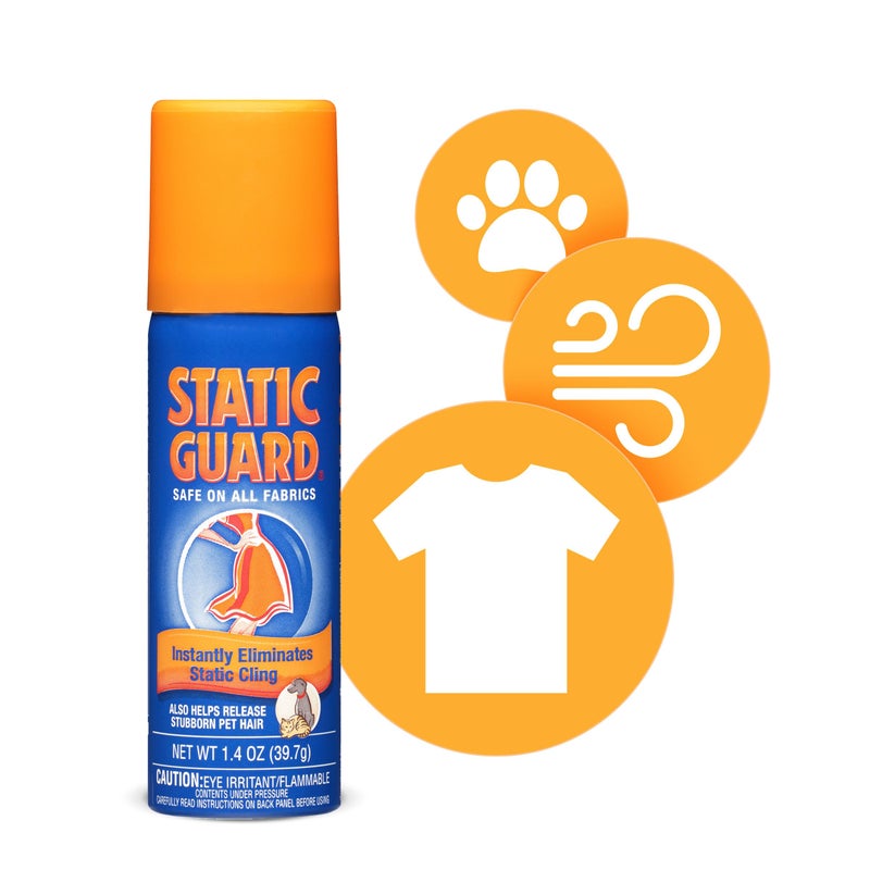 Static Guard Fabric Spray, Original Sent, 1.4 Ounce (Pack of 3) - Image 2