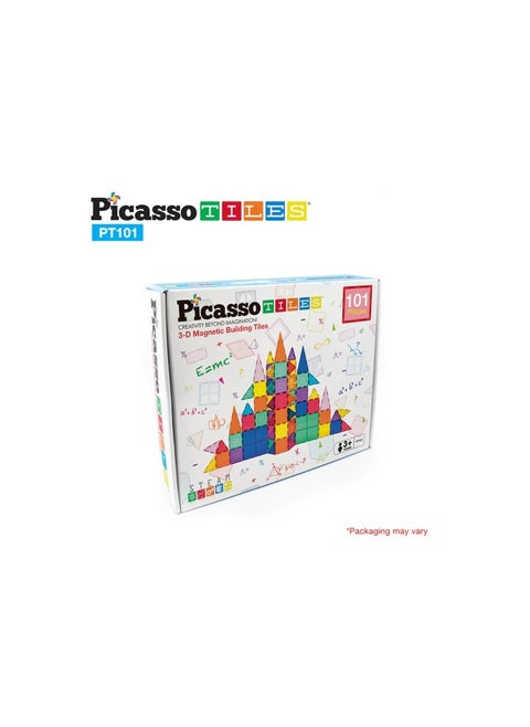 Magnetic 3D Blocks 101-Pieces, Building Blocks, Educational Toy Set, Construction Building Kit For Child Brain Development