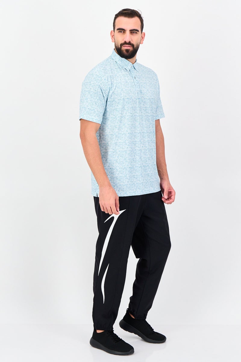 Greg Norman Men Sportswear Fit Short Sleeve Outdoor Polo Shirt, Multicolor - Image 4