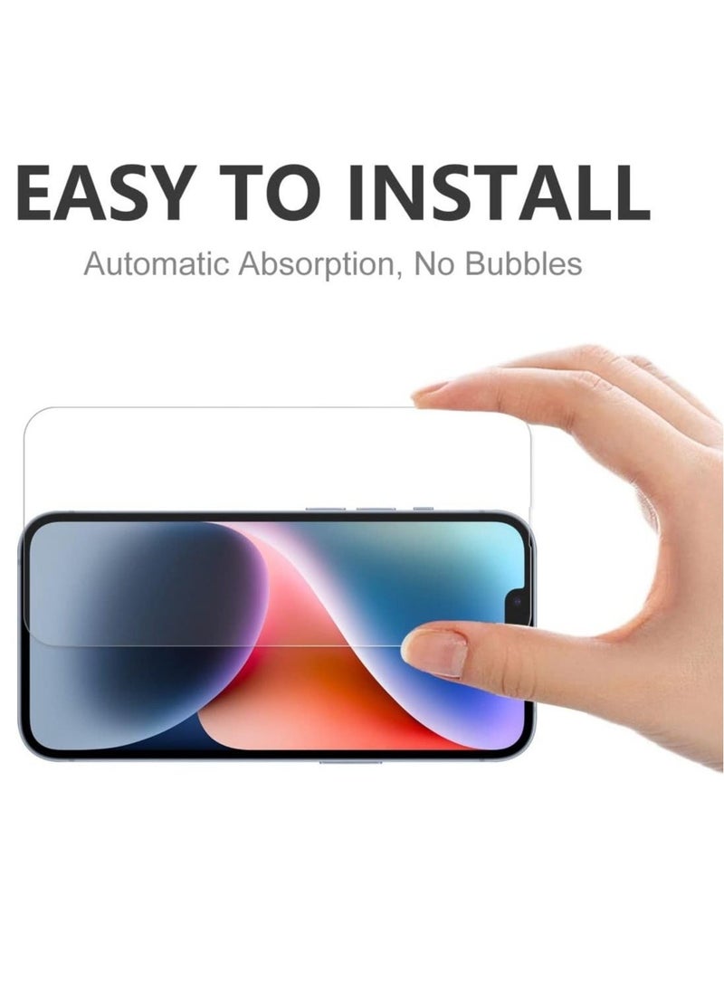 Raxoom iPhone 14 Plus Case [2 Pack] – Tempered Glass Screen Protectors, Ultra Slim Crystal Clear, Shockproof Protective Glass for iPhone 14 Plus 6.7" (2022) - Image 3