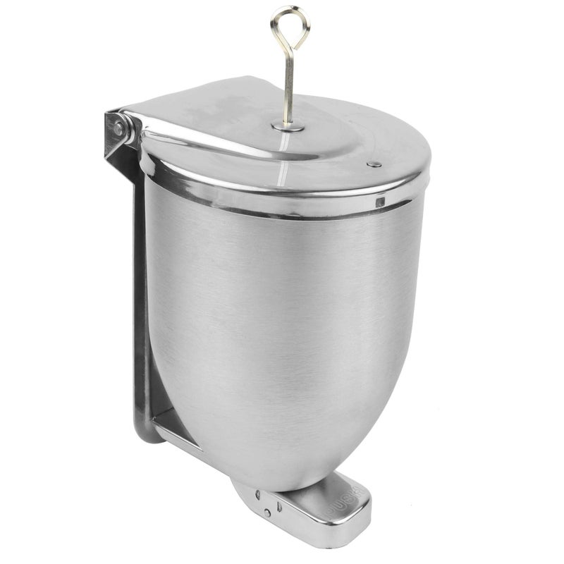 Vollum Powder-Soap Dispenser - 32 Ounce Stainless Steel Bathroom Soap Dispenser with Large Filler Cap - Strong Wall Mounted Pump Kitchen Soap Dispenser - Farmhouse Kitchen Decor Dish Soap Dispensers - Image 2