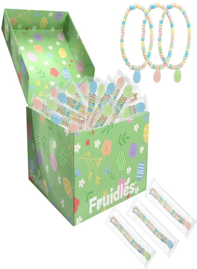 Fruidles Easter Bunny Candy Necklace, Multicolor Fruit-Flavored Chewables for Party Favors (48-Pack) - Image 4