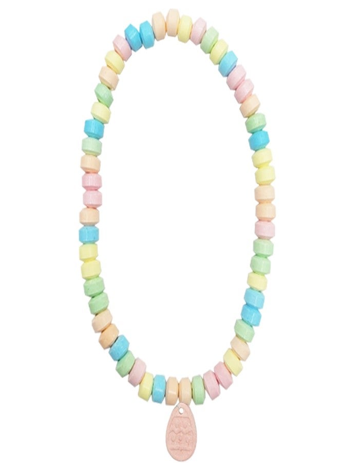 Fruidles Easter Bunny Candy Necklace, Multicolor Fruit-Flavored Chewables for Party Favors (48-Pack) - Image 3
