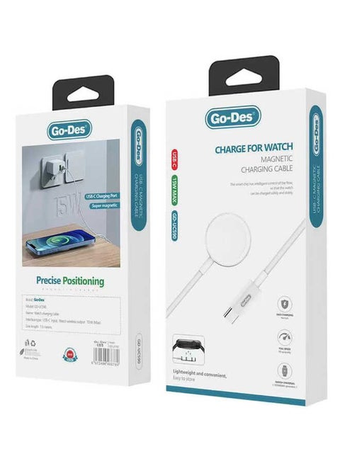 Go Des GD-UC590 Apple Smart Watch Series Wireless Type-C Charging Cable