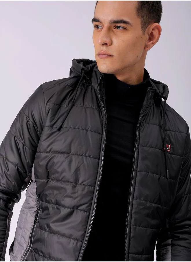شركة المرآب الهندية Men Slim Fit Mix & Match Puffer Jackets