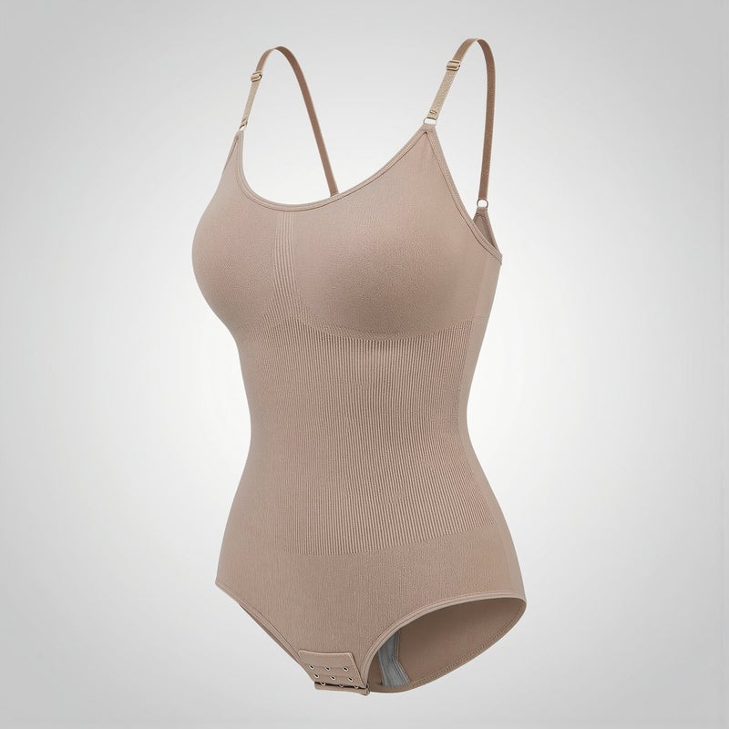 ملابس داخلية ضاغطة متدرجة محسنة - التحكم في البطن - رفع - بني - XS - Image 5