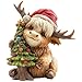 MEATRN Christmas Wooden Puzzles for Kids Adults Tree Fawn Holiday Jigsaw Puzzle 498 Pcs 166192 Fun Family Game for Childrens Party Winter Gathering and Festive Entertainment - Image 2