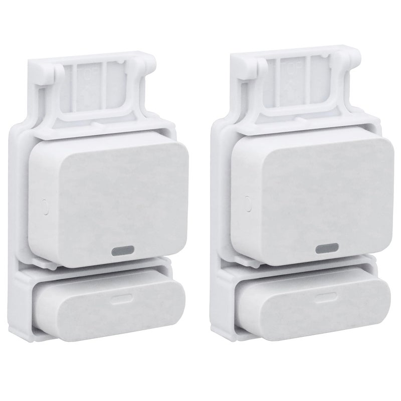 onten Garage Door Mounting Bracket Compatible with SimpliSafe Entry Sensors â€“ Easy Installation, Reliable Security (2 Pack) - Image 1