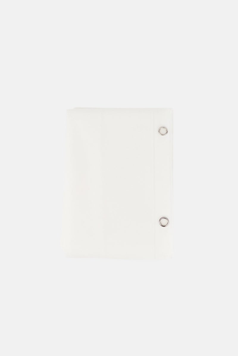 Vanderbilt Home Collections بطانة دش صديقة للبيئة، بيضاء - Image 1