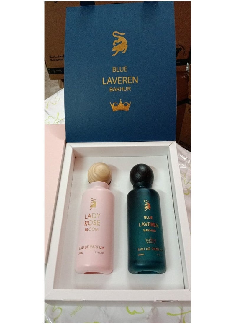 Laverne LADY ROSE BLOOM & BLUE LAVERN BAKHUR 200 ML*2 