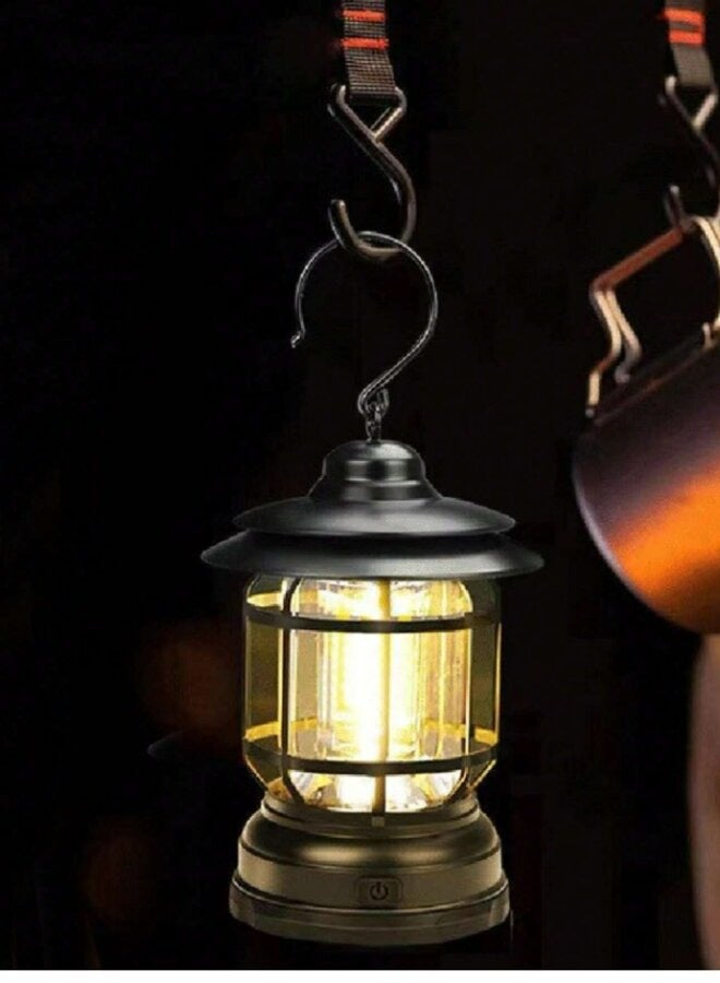 كراون فانوس التخييم LED، فوانيس التخييم LED المحمولة القابلة لإعادة الشحن - Image 1