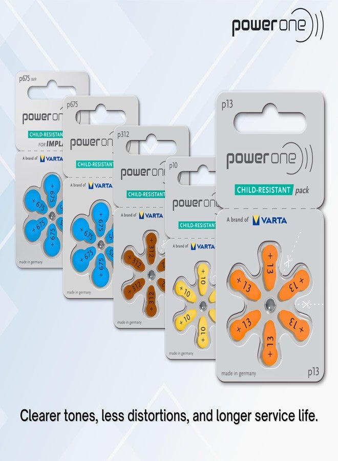باور ون بطاريات سماعات الأذن Power One مقاس 13 (120) (P13-120) - Image 3