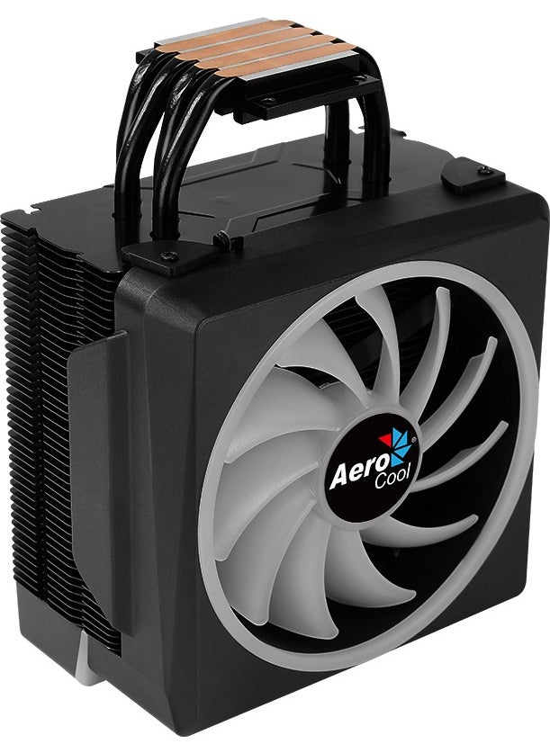 AeroCool AE CC CYLN4F سيلون 4F مروحة تبريد وحدة المعالجة المركزية ARGB شفافة 12 سم  - Image 5