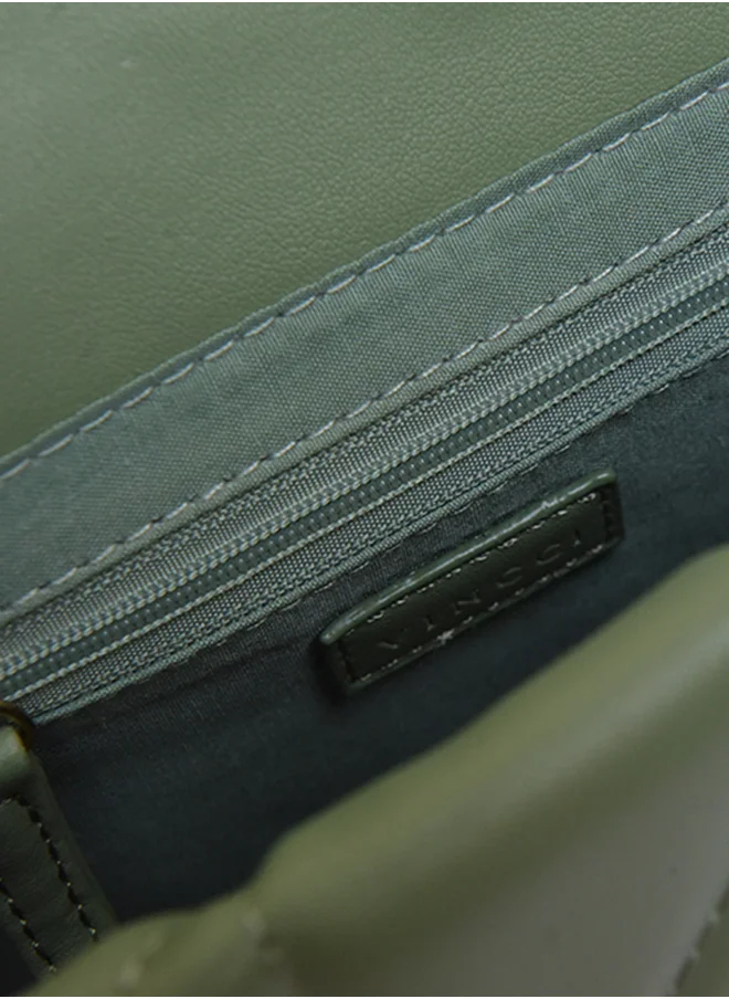 Vincci Quilted Chain Detailed Shoulder Bag