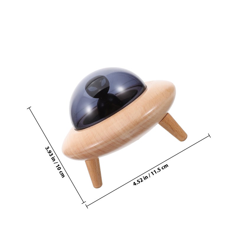 Spaceship Shaped Baby Tooth Box Baby Teeth Keepsake Box Lost Deciduous Tooth Box - Image 2