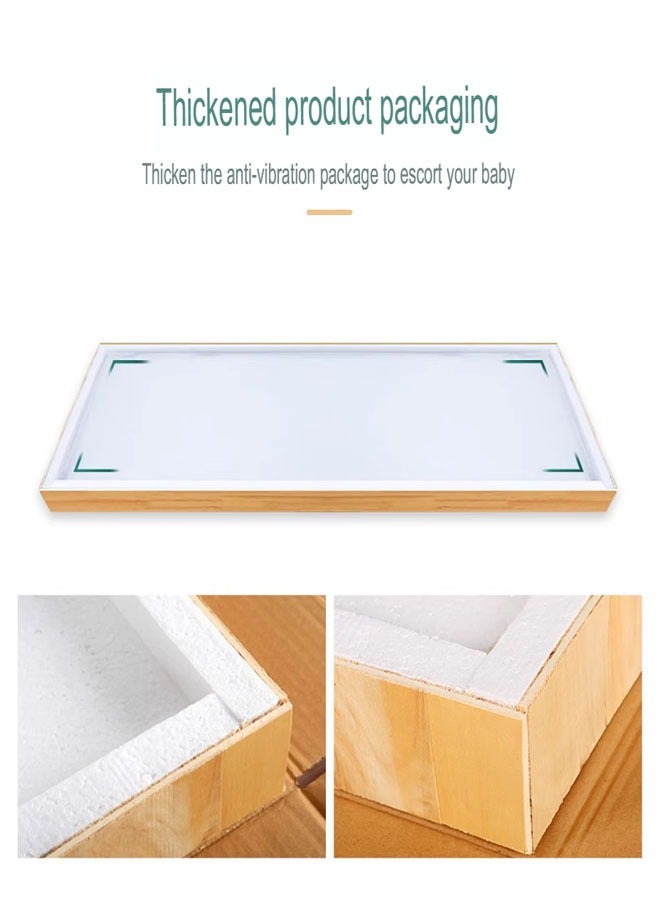 Full Length Mirror 50X150 cm, Floor Mirror with Aluminum Alloy Frame, Free-Standing Leaning Large Bedroom Dressing Mirror, Full Body Mirror with Stand for Living Room & Bedroom