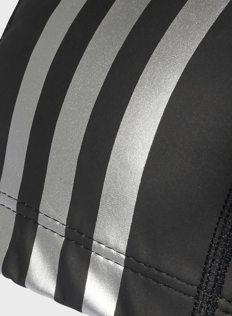 Adidas 3 Stripe Logo Swim Cap