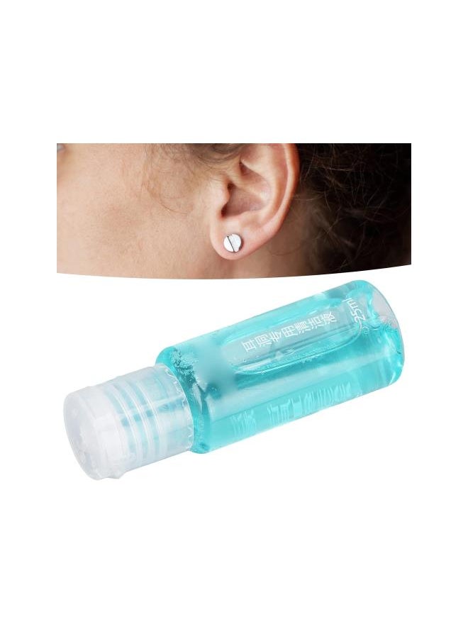 Generic - Earring Hole Cleaner Dental Floss, Ear Care Set, 70pcs Disposable Piercing Aftercare Piercing Cleaning Line, 25ml ear cleaning earring hole cleaner - Image 1
