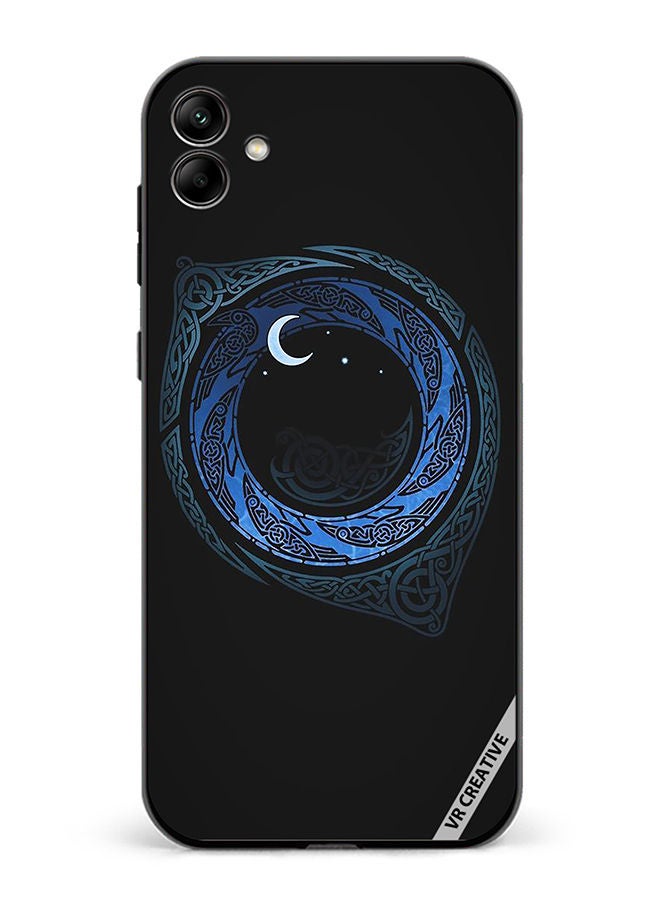 VR CREATIVE Protective Case Cover For Samsung Galaxy A04 Moonlight Design Multicolour - Image 1