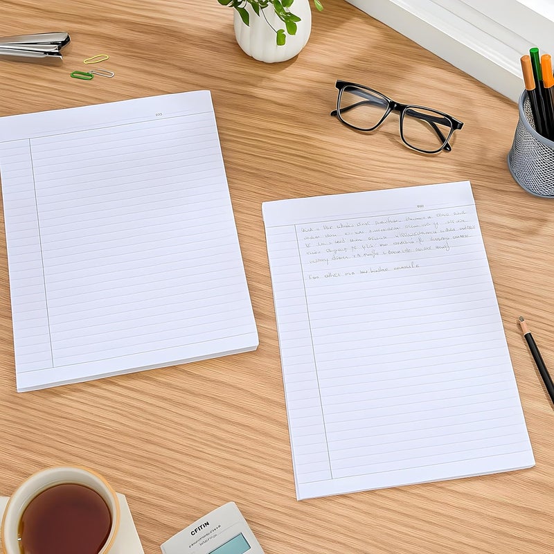 OPENFIRST ® A4 Project Sheets – Pack of 100 | 110 GSM Premium Ultra Smooth Paper | Single-Side Ruled | Acid-Free & Uncoated | Ideal for School, College Use & more. - Image 2
