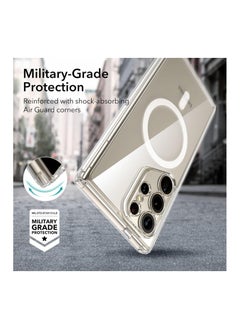 ESR ESR Classic Hybrid Case (HaloLock), Compatible with Samsung Galaxy S24 Ultra, Clear  - Image 5