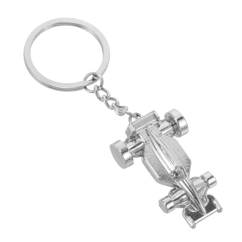 Alloy Racing Car Keychain Mini Pendant Creative Key Holder for Automotive Interior Accessories - Image 2