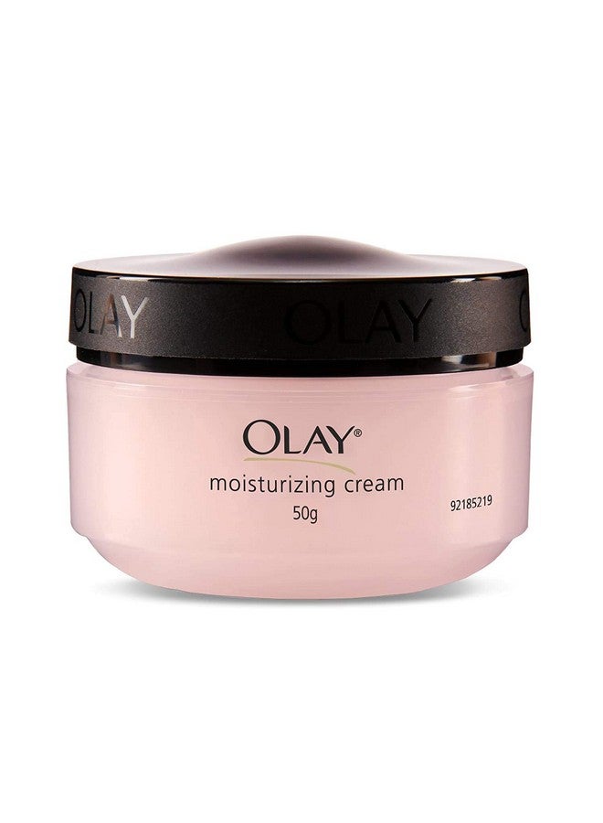 Olay Moisturising Cream | Hydrates and Locks in Moisture | Light Weight and Non Greasy | Normal, Oily, Dry & Combination Skin l 50g - Image 1