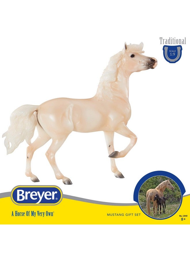 Breyer Breyer Horses Traditional Series Encore & Tor | 2 Horse Set | Horse Toy Model | 1:9 Scale | Model 1840, White - Image 2