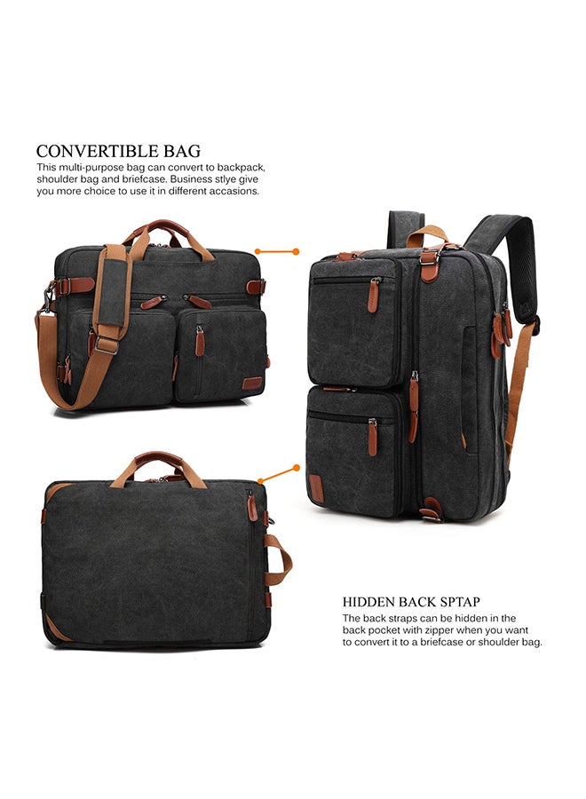 CoolBELL Convertible Multi-Functional Laptop Briefcase Grey - Image 4
