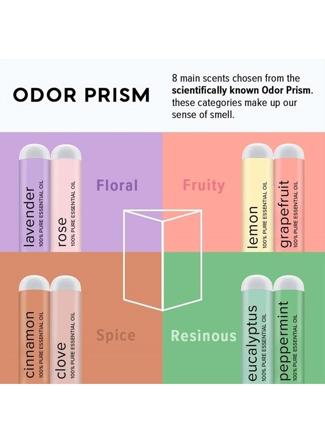 MOXE MOXĒ Smell Training Kit, Made in USA, 8 Essential Oils, Olfactory Regeneration, Helps Restore Sense of Smell, Natural Therapy for Smell Loss (Phase 1 & Phase 2 Bundle) - Image 3