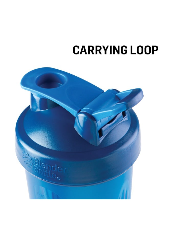 Blender Bottle Classic Loop Top Shaker Bottle 28-Ounce 2-Pack Moss Moss and Navy Navy 28oz SC01311  - Image 5