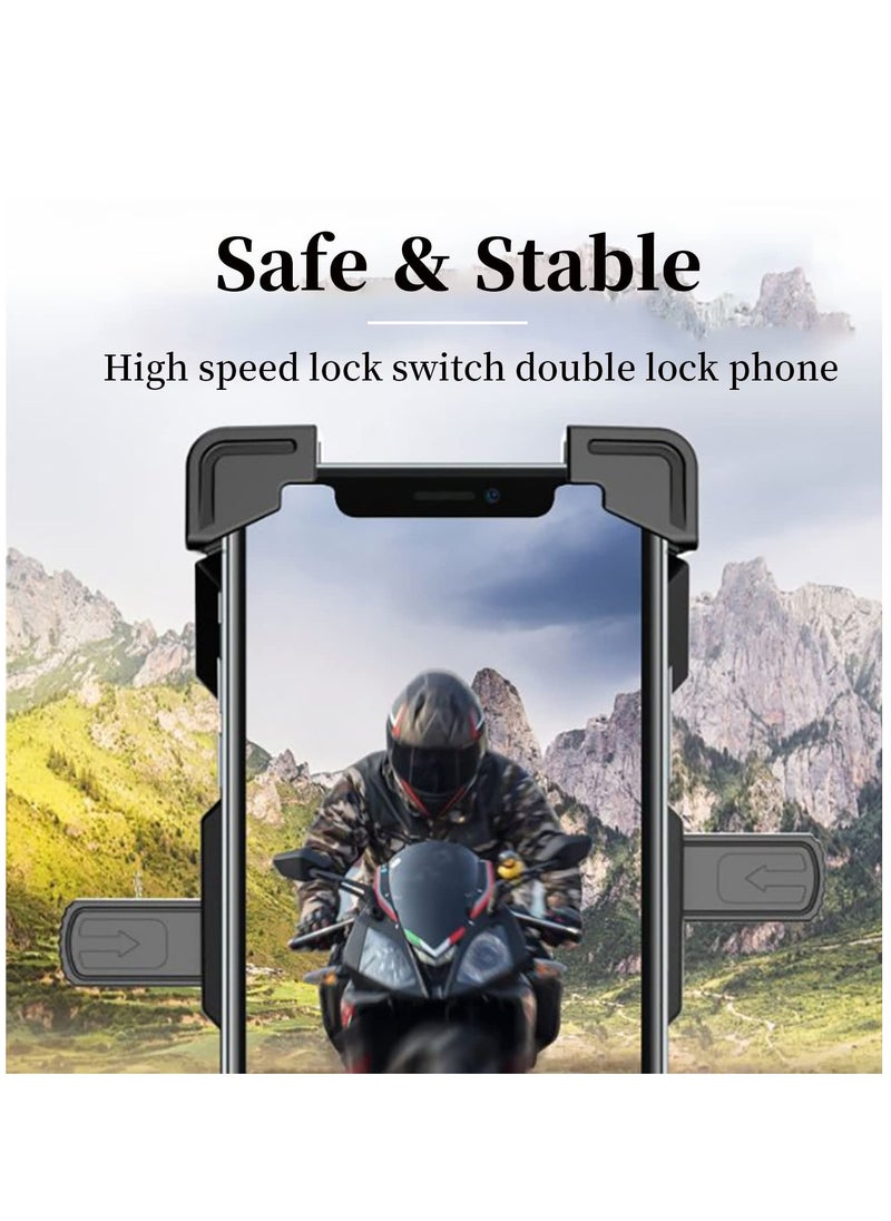 Bike Phone Holder Adjustable Anti Shake and Stable 360° Rotation Motorcycle Phone Mount Bicycle Phone Holder for 4.92-7.09 Inch Cellphone - pzsku/Z3696A3FA43CD924EF05AZ/45/_/1695713317/1fd98b97-367a-4ae2-99ca-4ebb7a15413c