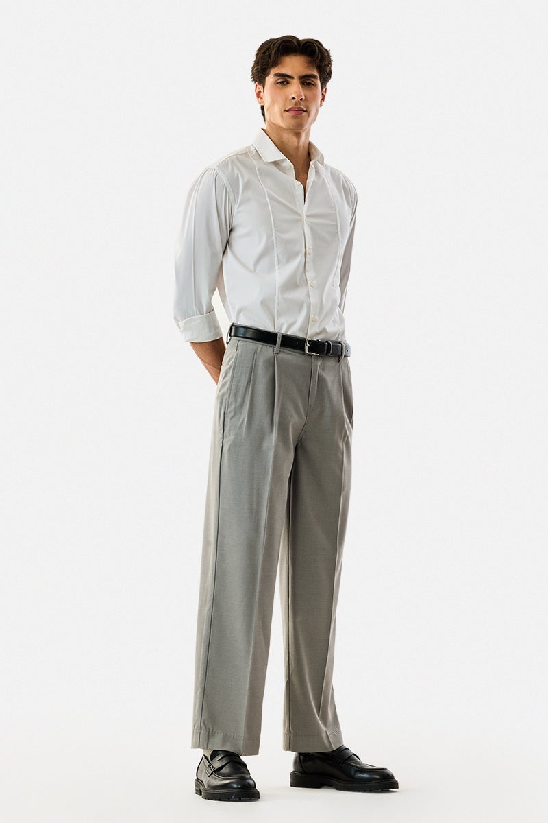 SNITCH Relaxed Fit Pleated Trousers - Image 5