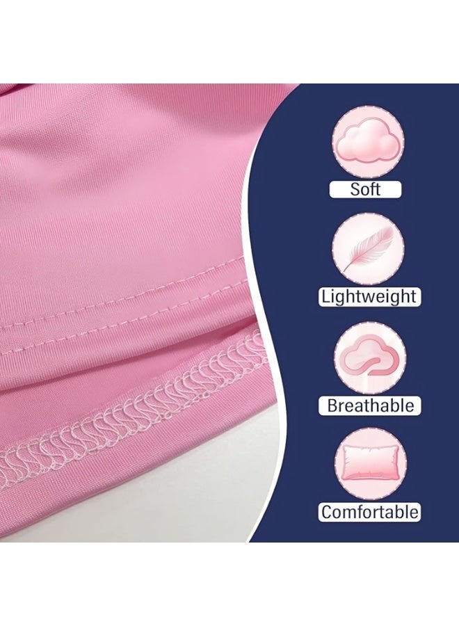 4basix Women’s Pajama Sleepwear Set 2 Piece Soft Breathable Lounge Set Crewneck Short Sleeve Top and Shorts Lightweight Cooling Summer Nightwear Homewear - Image 5