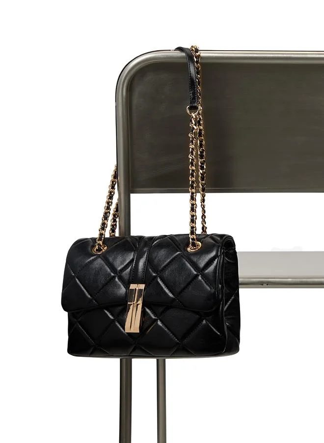 Aldo  Aliciequilted Ladies Black Sling Bag for Women | Best Price UAE