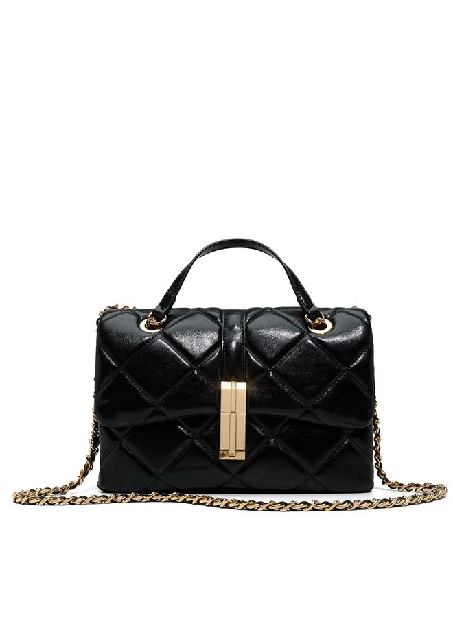Aliciequilted Ladies Black Sling Bag